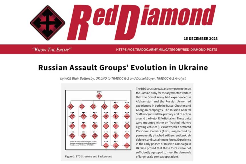 Red Diamonds Assault groups
