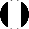 TRADOC logo in which the colors are black, white, and black.
