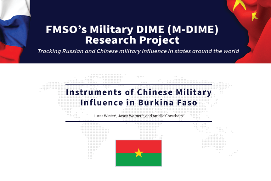 Influence of Chinese Military in Burkina