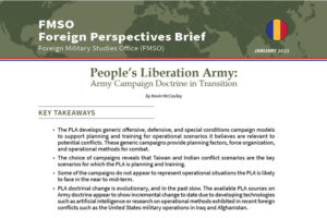PLA Doctrine transition FPB
