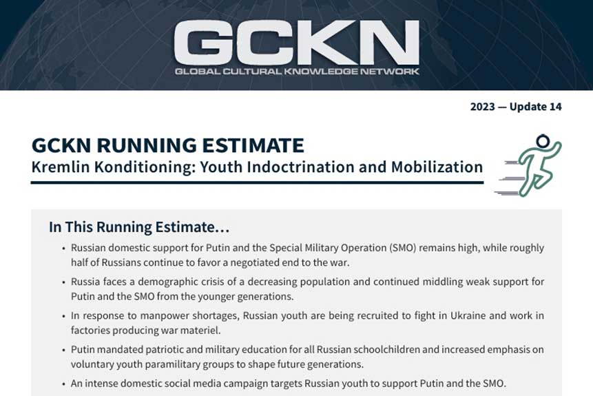 Kremlin Konditioning Running Estimates
