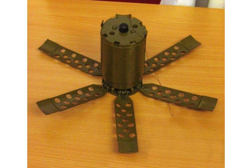 Bartles 01 Soviet Russian made POM 2 fragmentation anti personnel mine