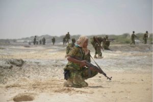 Feldman 01 Female Soldier of Somali National Army
