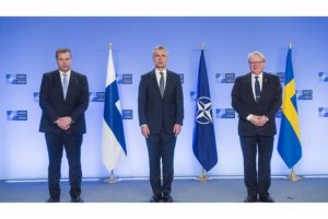 Finch 02 NATO Secretary General meets with Ministers of Defense for Finland and Sweden