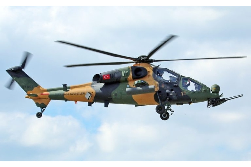 Kaya 01 Turkeys T 129 ATAK Helicopter 1