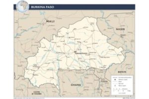 Warner 01 Map of Burkina Faso