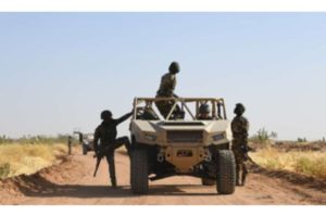 Warner 03 Forces Armees Nigeriennes Niger Armed Forces personnel complete a training course
