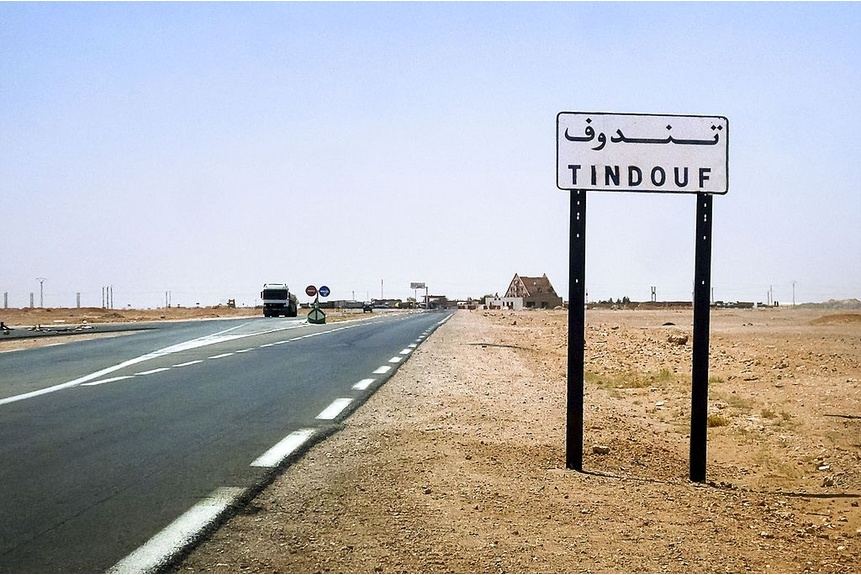 Winter 01 Tindouf highway