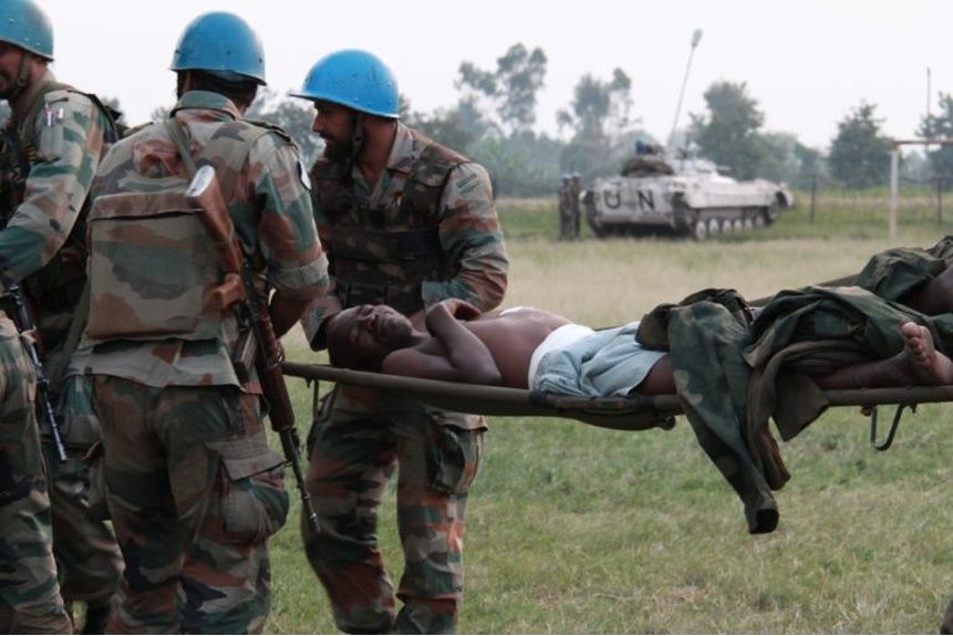 Zenn 01 M 23 launch attack on MONUSCO in Kiwanja